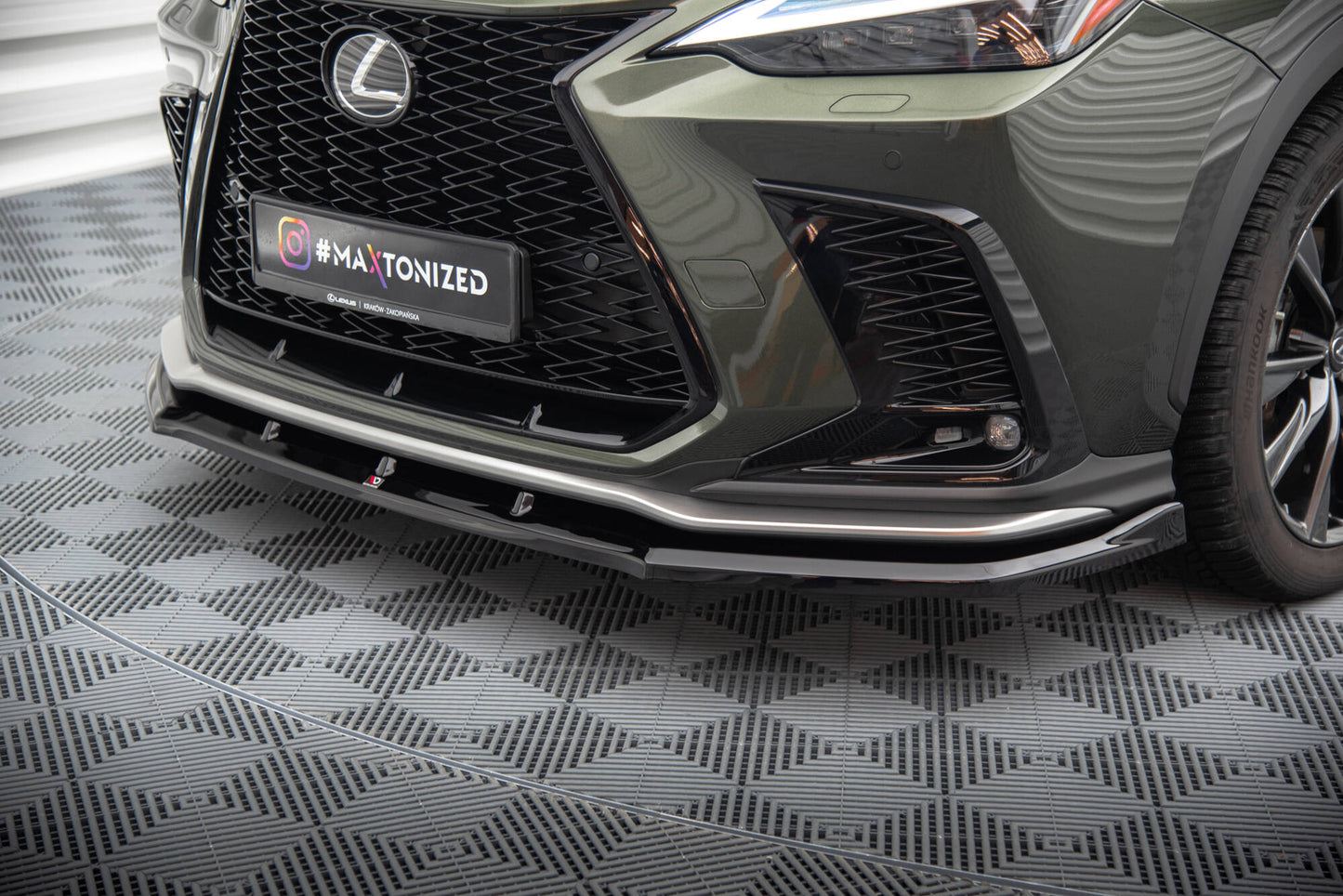 Forreste splitter V.1 Lexus NX F-Sport Mk2