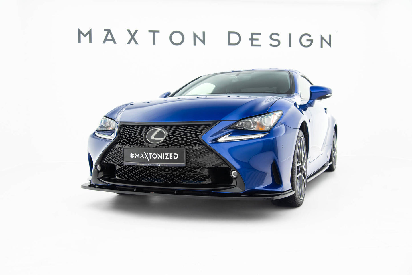 Forreste splitter V.1 Lexus RC Mk1