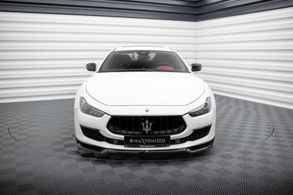 Forreste splitter V.1 Maserati Ghibli Mk3 Facelift