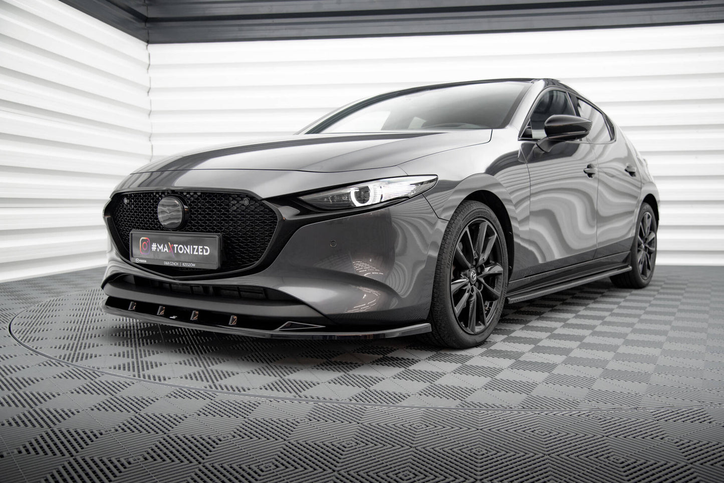 Forreste splitter V.1 Mazda 3 Mk4