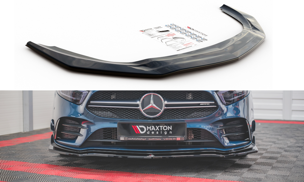 Forreste splitter V.1 Mercedes A35 AMG Aero W177