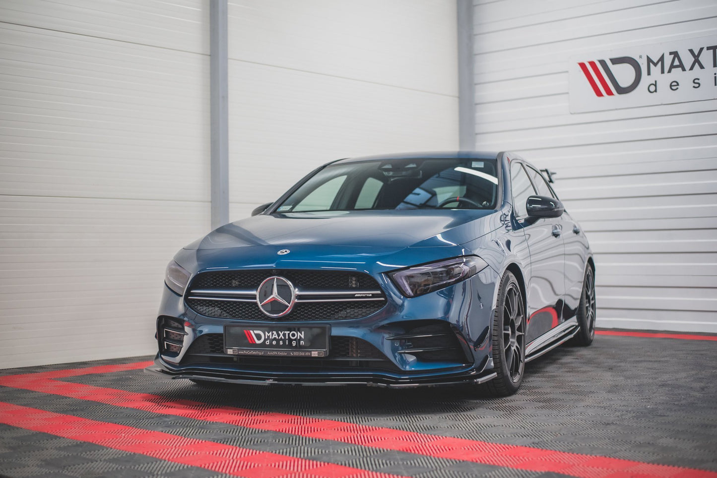 Forreste splitter V.1 Mercedes A35 AMG Aero W177
