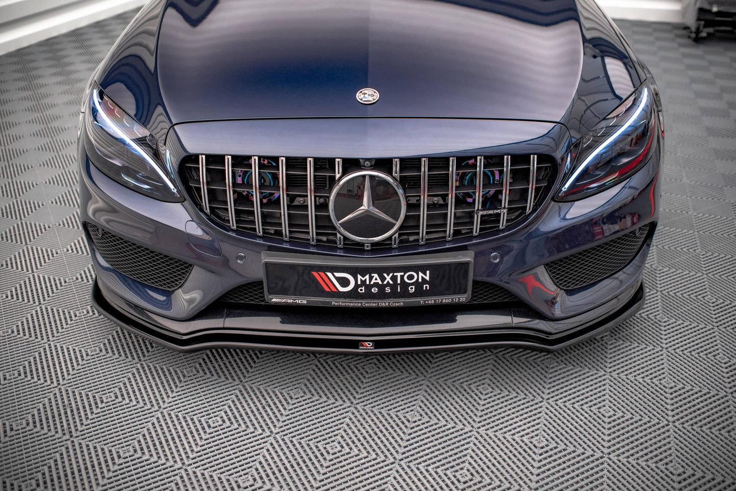 Forreste splitter V.1 Mercedes-AMG C 43 / AMG-Line W205