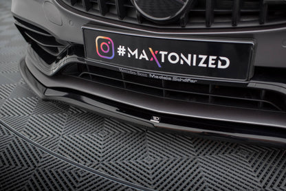 Forreste splitter V.1 Mercedes-AMG C63 Sedan / Estate W205 Facelift