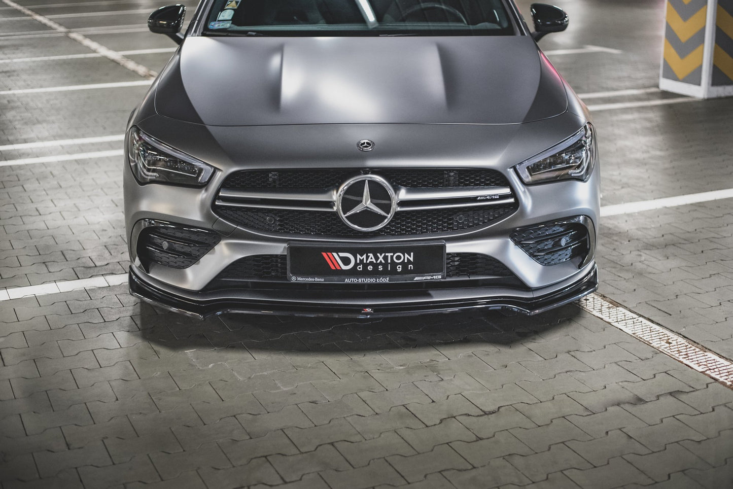 Forreste splitter V.1 Mercedes-AMG CLA 35 Aero C118