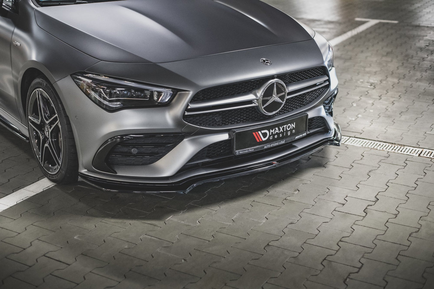 Forreste splitter V.1 Mercedes-AMG CLA 35 Aero C118