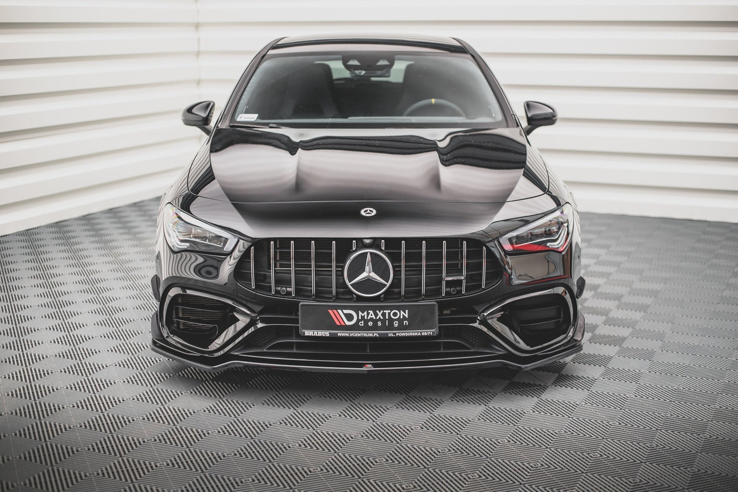 Forreste splitter V.1 Mercedes-AMG CLA 45 Aero C118