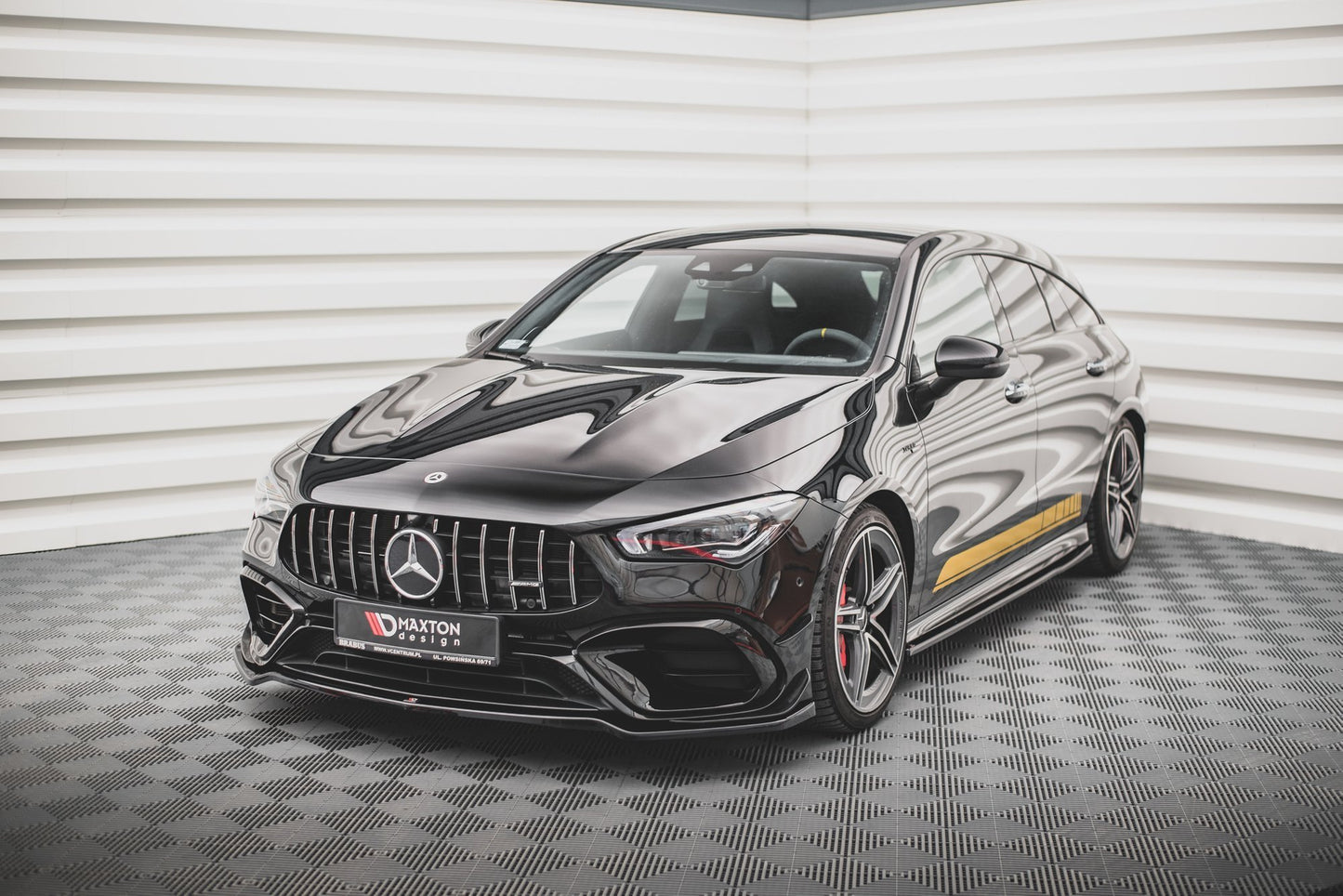 Forreste splitter V.1 Mercedes-AMG CLA 45 Aero C118