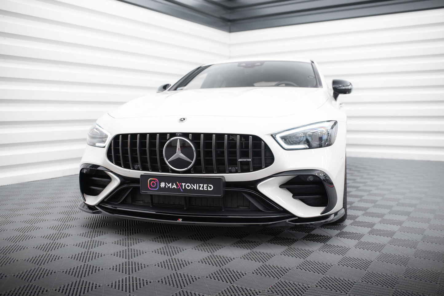 Forreste splitter V.1 Mercedes-AMG GT 43 4 Door Coupe V8 Styling Package
