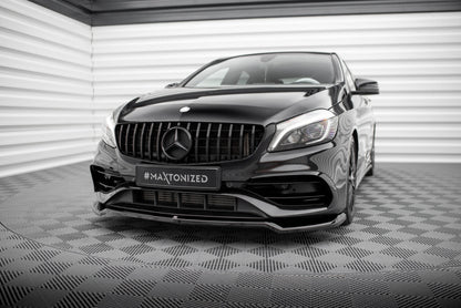 Forreste splitter V.1 Mercedes-Benz A AMG-Line W176 Facelift