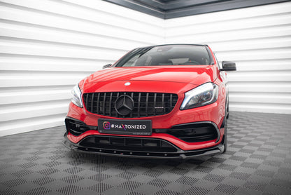 Forreste splitter V.1 Mercedes-Benz A45 Aero W176 Facelift