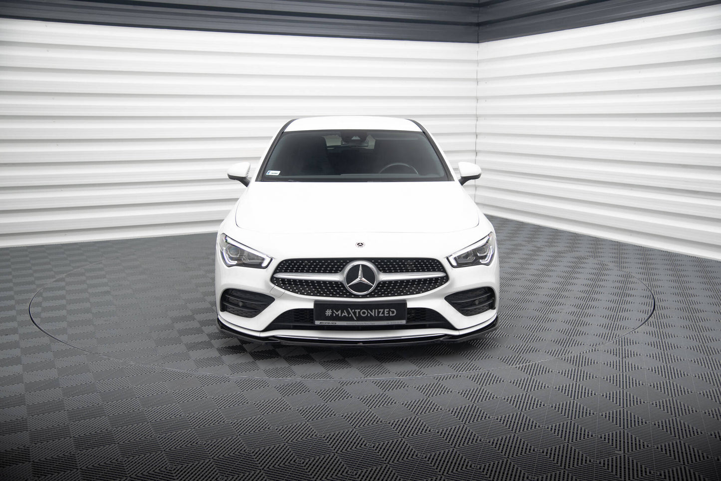 Forreste splitter V.1 Mercedes-Benz CLA A35 AMG / AMG-Line C118