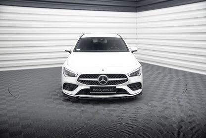Forreste splitter V.1 Mercedes-Benz CLA A35 AMG / AMG-Line C118