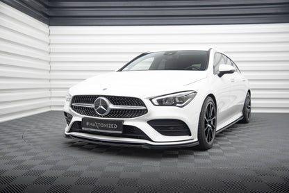 Forreste splitter V.1 Mercedes-Benz CLA A35 AMG / AMG-Line C118
