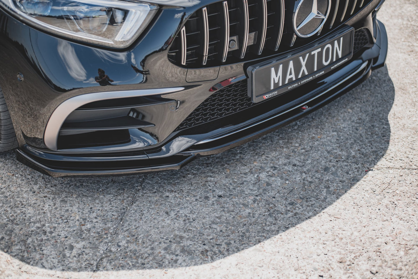 Forreste splitter V.1 Mercedes-Benz CLS AMG-Line / 53AMG C257