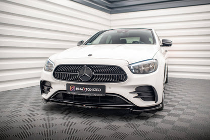 Forreste splitter V.1 Mercedes-Benz E AMG-Line W213 Facelift