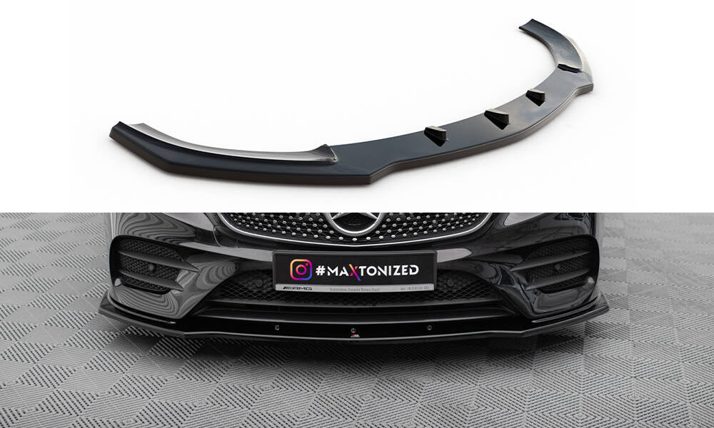 Forreste splitter V.1 Mercedes-Benz E-Class W213 Coupe (C238) / Cabriolet (A238) AMG-Line / 53 AMG