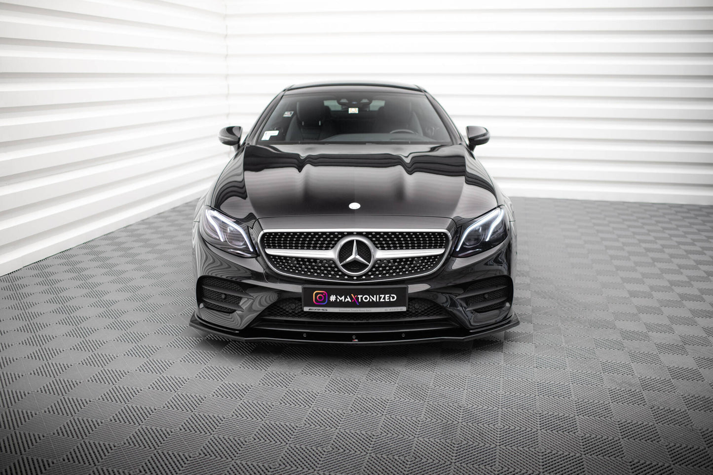 Forreste splitter V.1 Mercedes-Benz E-Class W213 Coupe (C238) / Cabriolet (A238) AMG-Line / 53 AMG