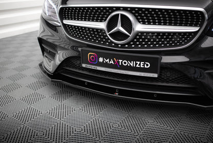 Forreste splitter V.1 Mercedes-Benz E-Class W213 Coupe (C238) / Cabriolet (A238) AMG-Line / 53 AMG