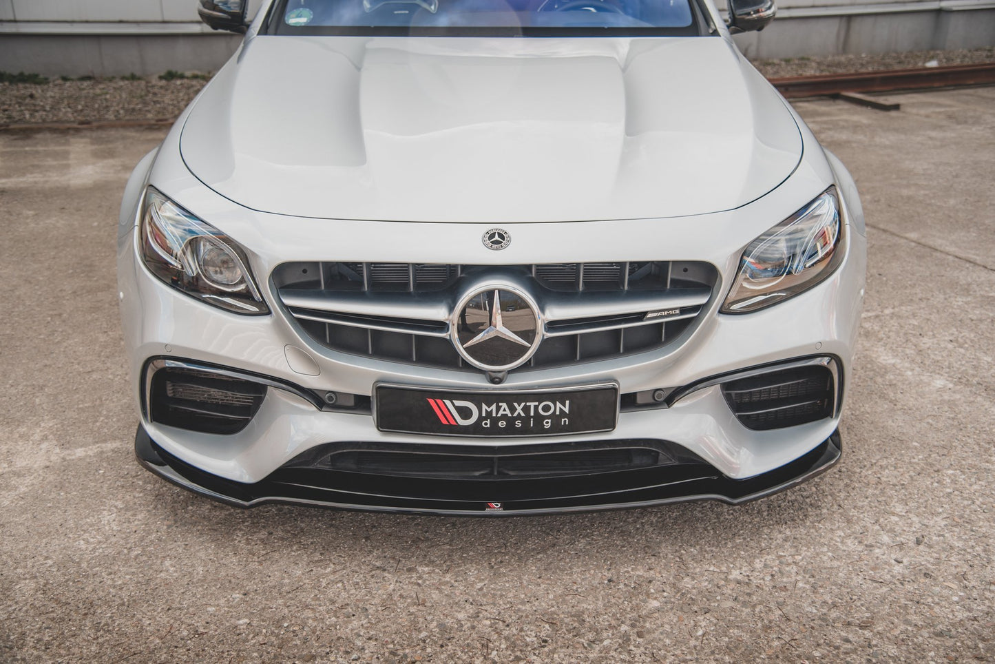 Forreste splitter V.1 Mercedes-Benz E63 AMG Estate/Sedan S213/W213