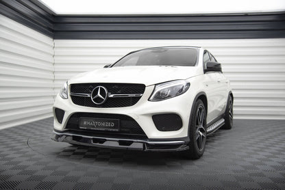 Forreste splitter V.1 Mercedes-Benz GLE Coupe 43 AMG / AMG-Line C292