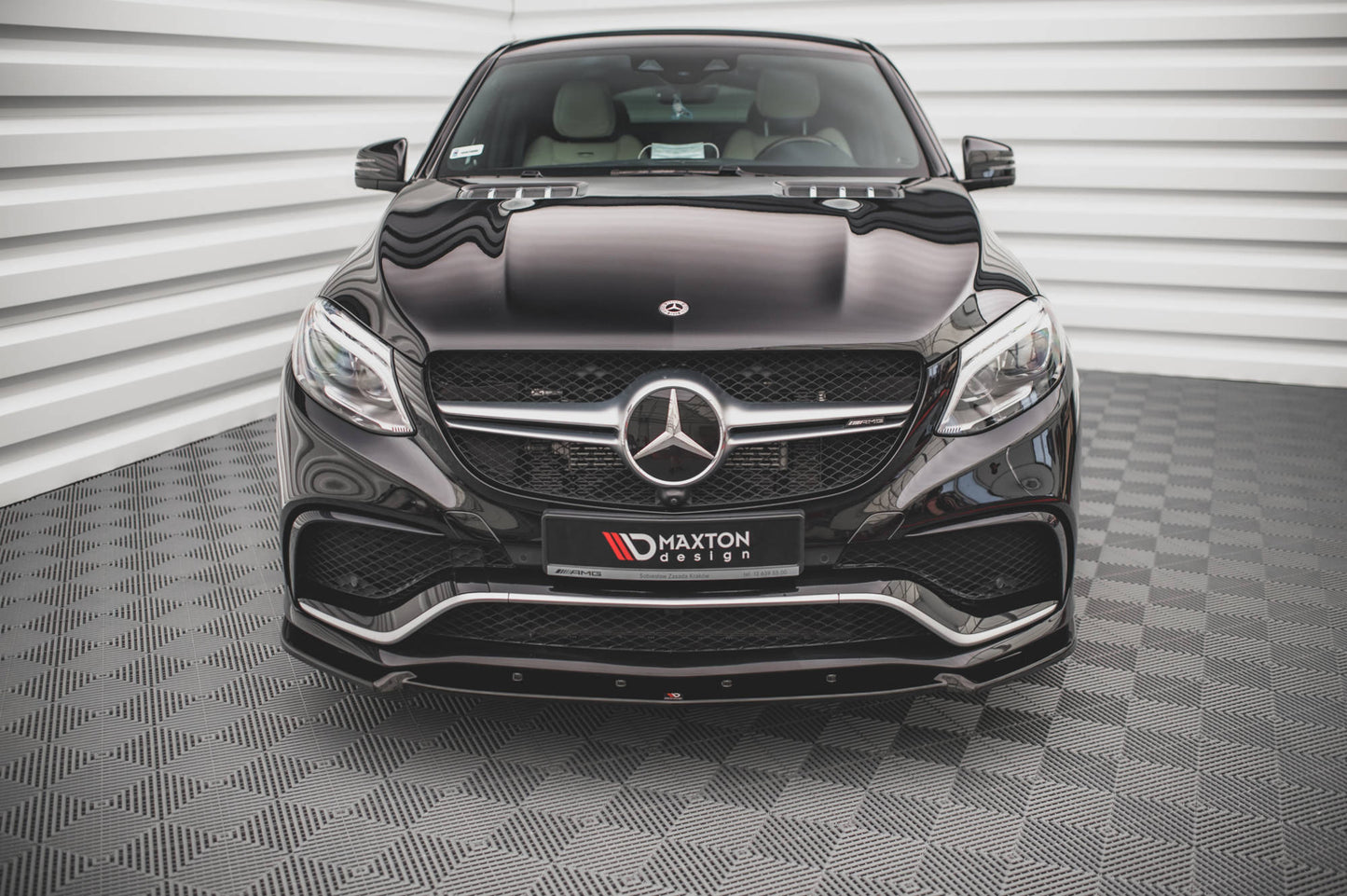 Forreste splitter V.1 Mercedes-Benz GLE Coupe / SUV 63 AMG C292 / W166