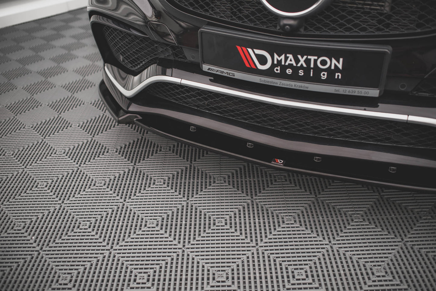 Forreste splitter V.1 Mercedes-Benz GLE Coupe / SUV 63 AMG C292 / W166