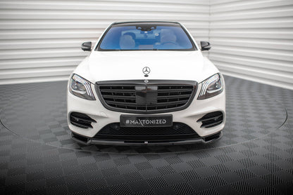Forreste splitter V.1 Mercedes-Benz S AMG-Line W222 Facelift