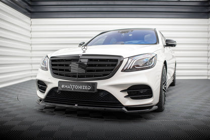 Forreste splitter V.1 Mercedes-Benz S AMG-Line W222 Facelift