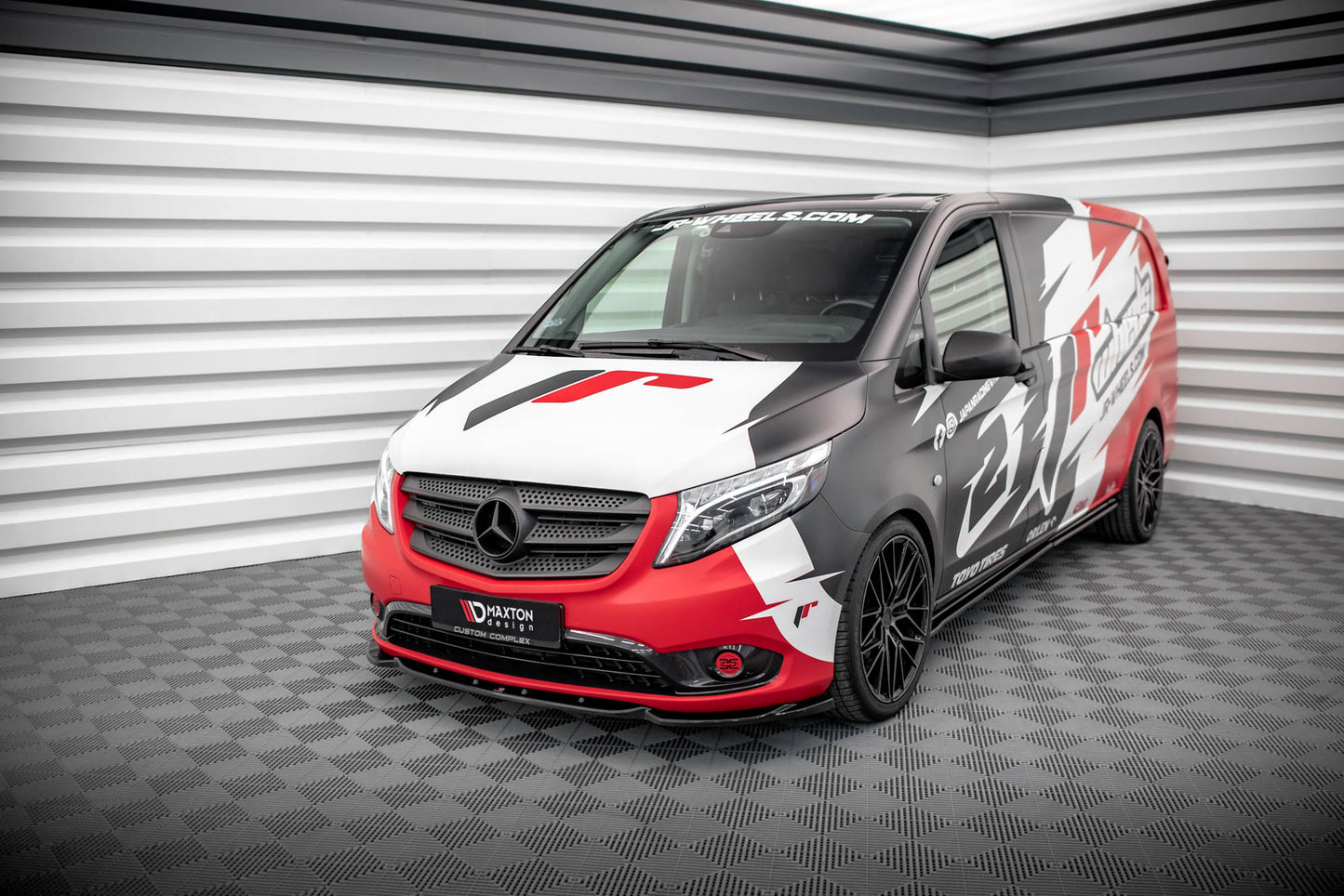 Forreste splitter V.1 Mercedes-Benz Vito W447 Facelift