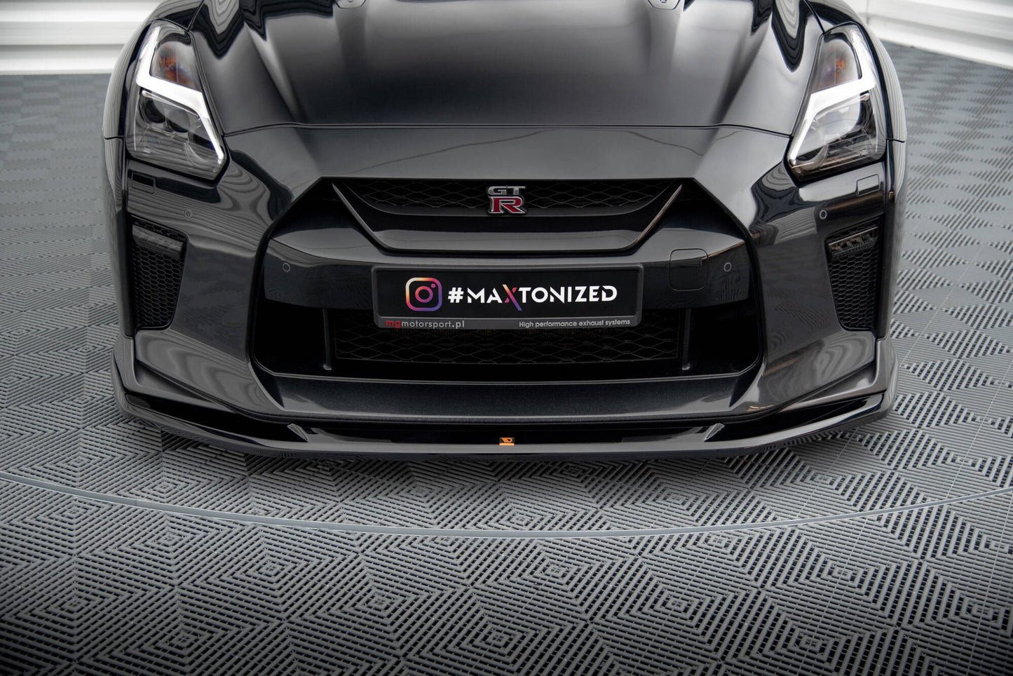 Forreste splitter V.1 Nissan GTR R35 Facelift