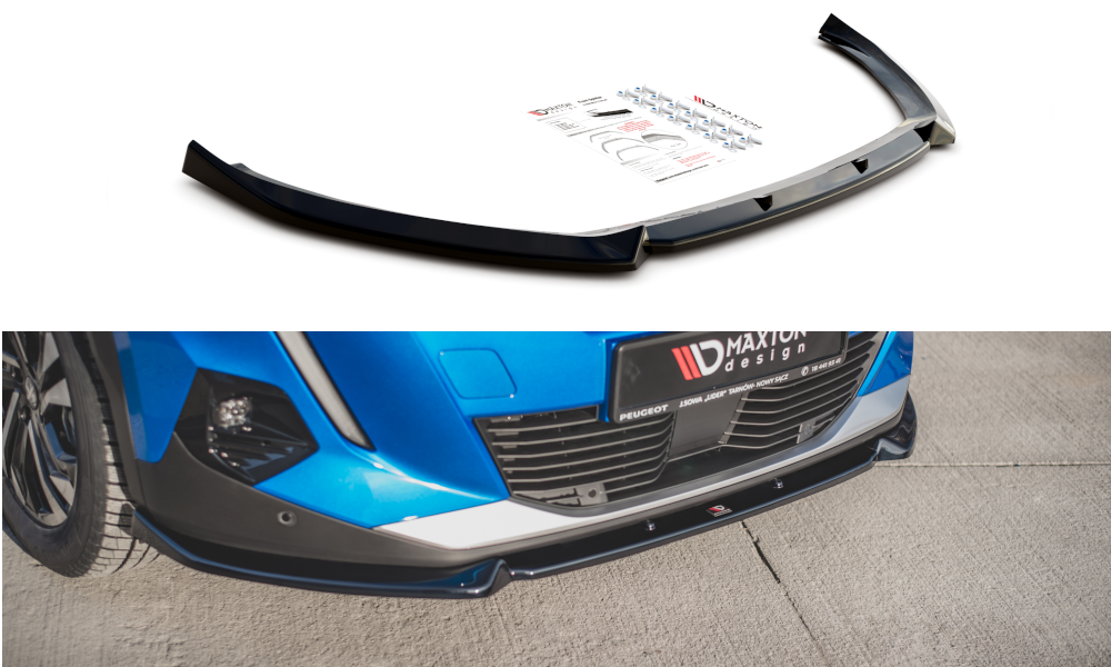 Forreste splitter V.1 Peugeot 2008 Mk2