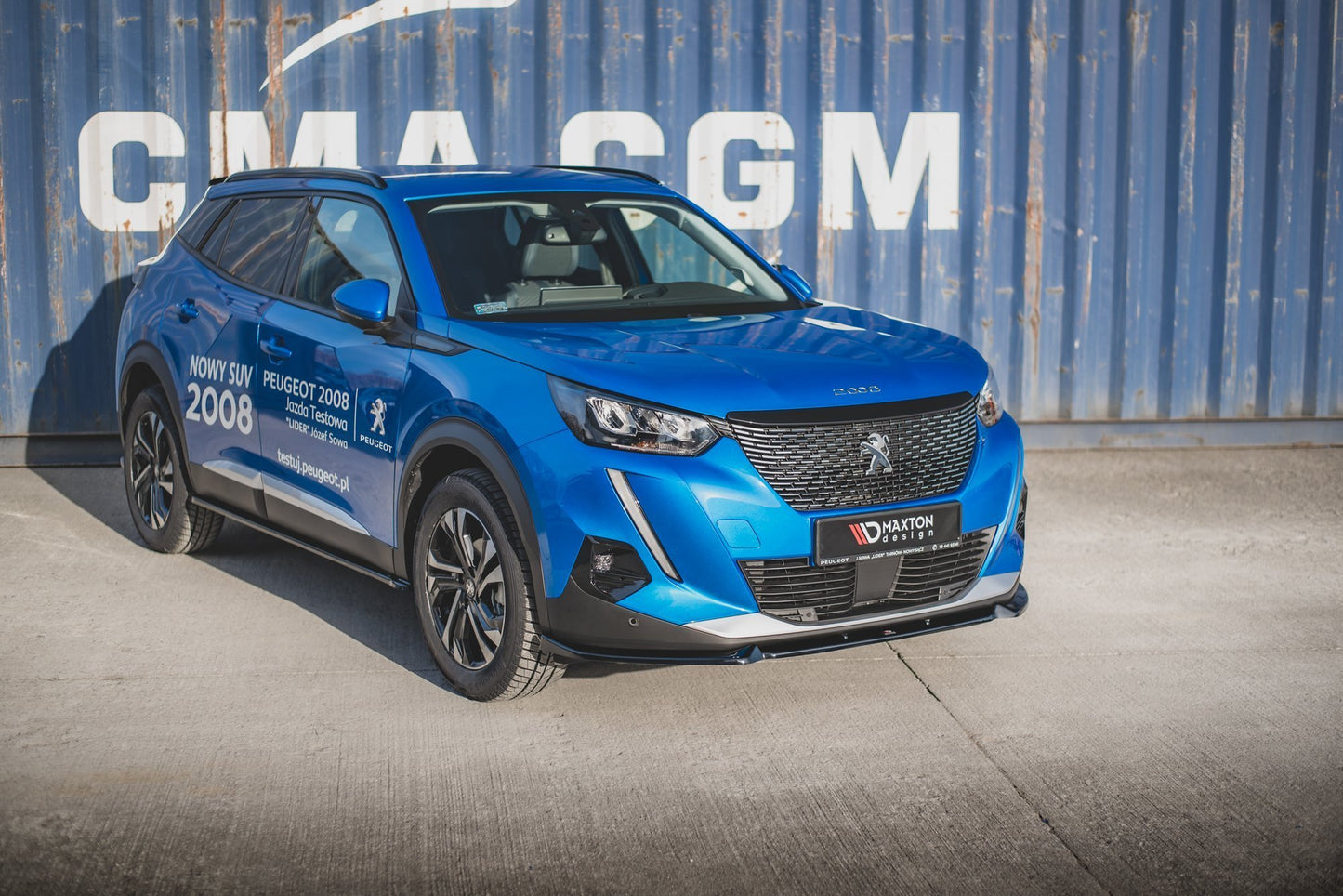 Forreste splitter V.1 Peugeot 2008 Mk2