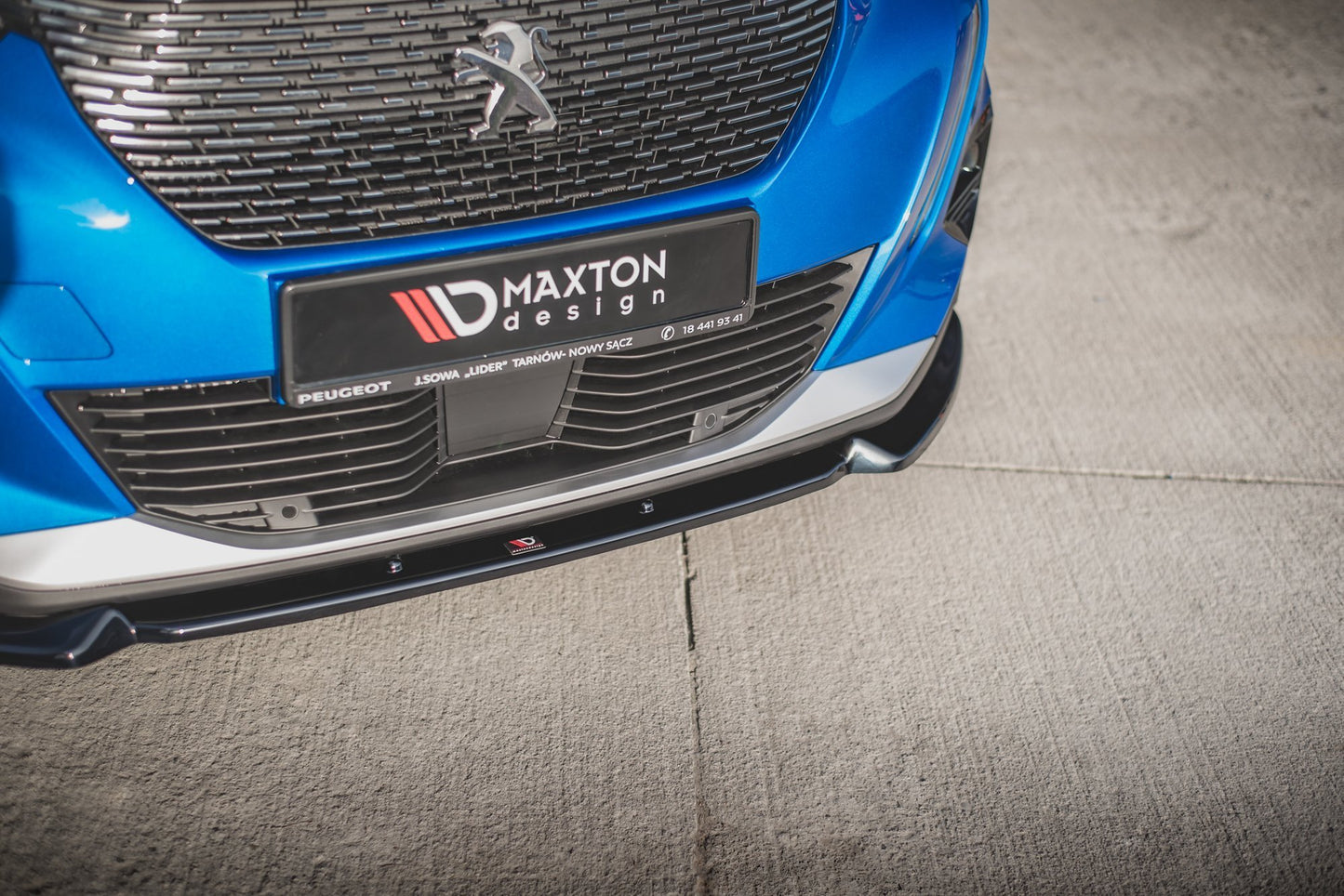 Forreste splitter V.1 Peugeot 2008 Mk2