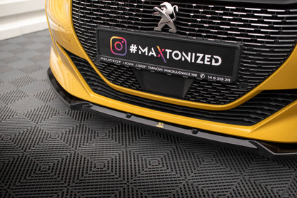 Forreste splitter V.1 Peugeot 208 GT Mk2