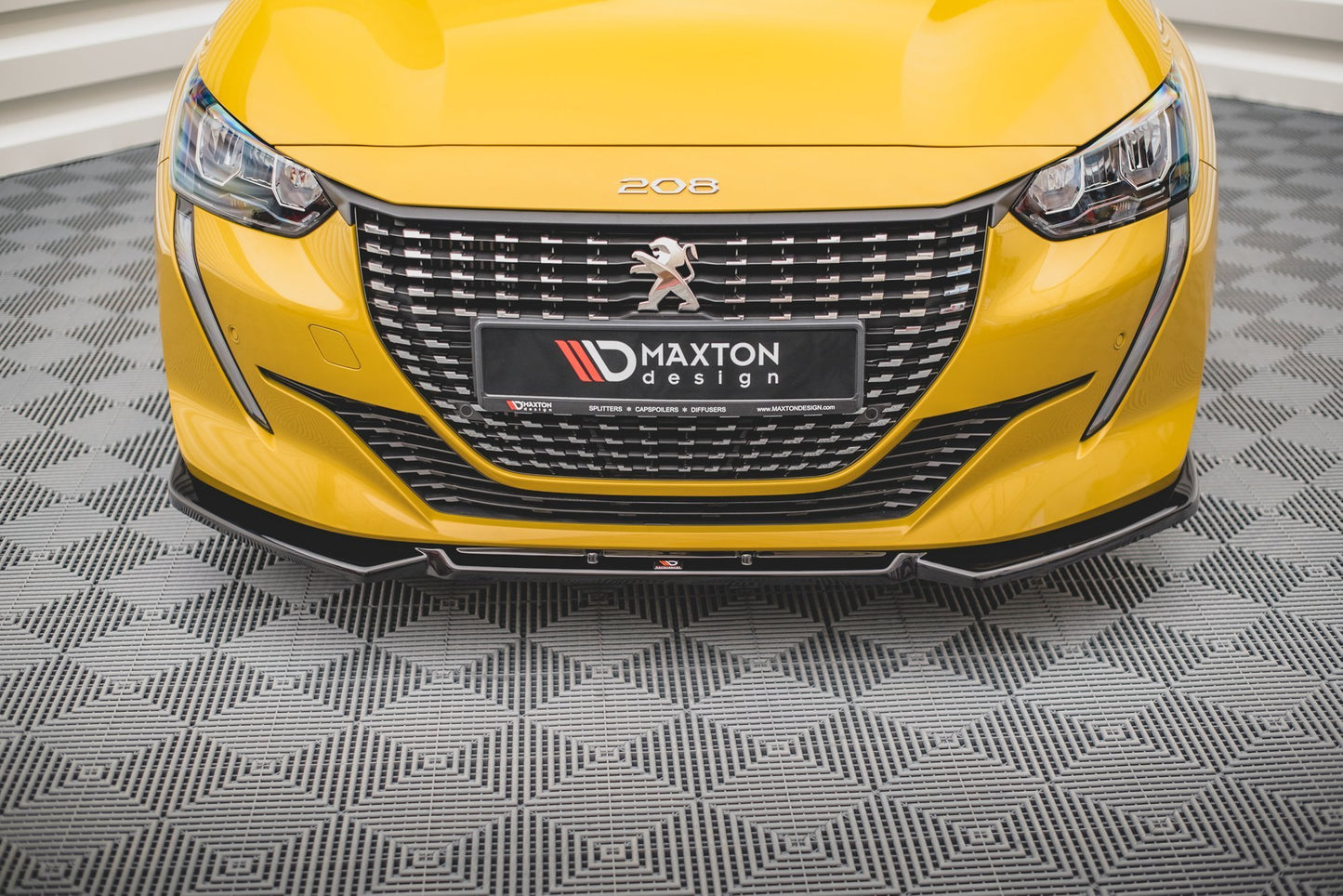 Forreste splitter V.1 Peugeot 208 Mk2