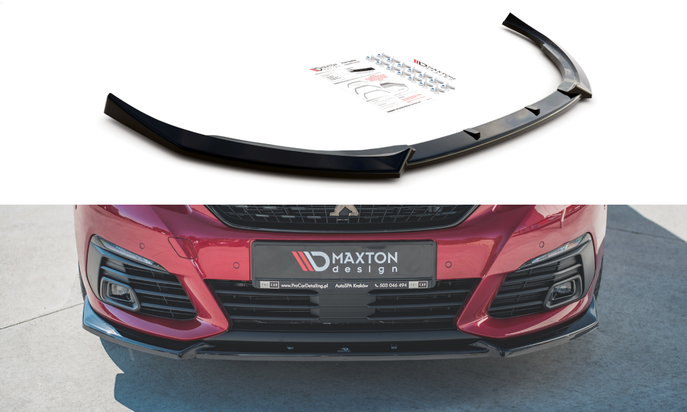 Forreste splitter V.1 Peugeot 308 GT Mk2 Facelift
