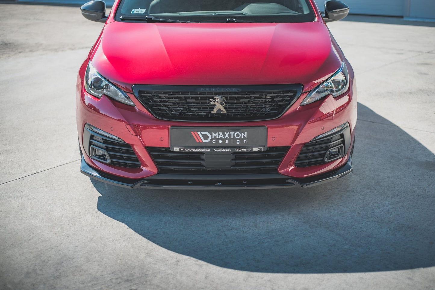 Forreste splitter V.1 Peugeot 308 GT Mk2 Facelift