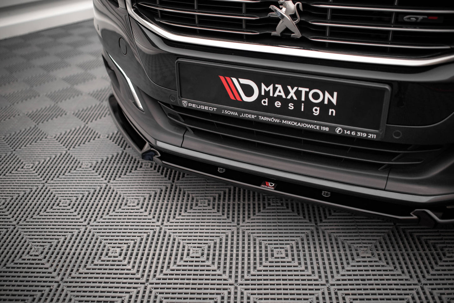 Forreste splitter V.1 Peugeot 508 GT Mk1 Facelift
