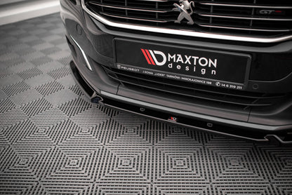 Forreste splitter V.1 Peugeot 508 GT Mk1 Facelift
