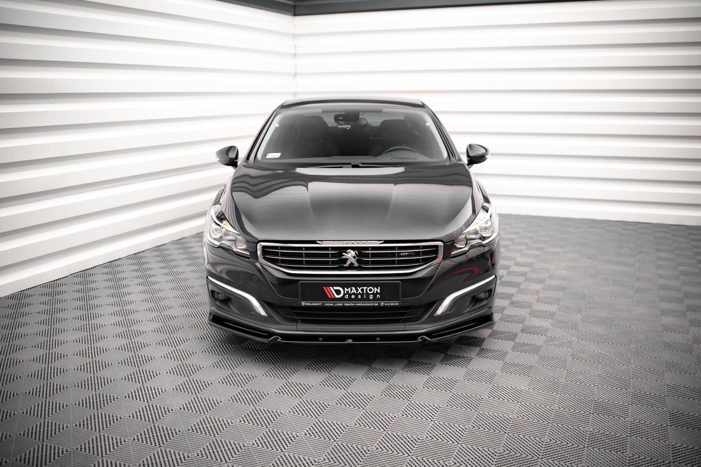 Forreste splitter V.1 Peugeot 508 GT Mk1 Facelift