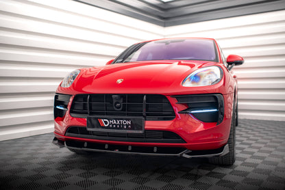 Forreste splitter V.1 Porsche Macan GTS / Sport Design Mk1 Facelift