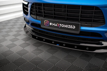 Forreste splitter V.1 Porsche Macan Mk1