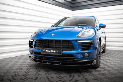 Forreste splitter V.1 Porsche Macan Mk1