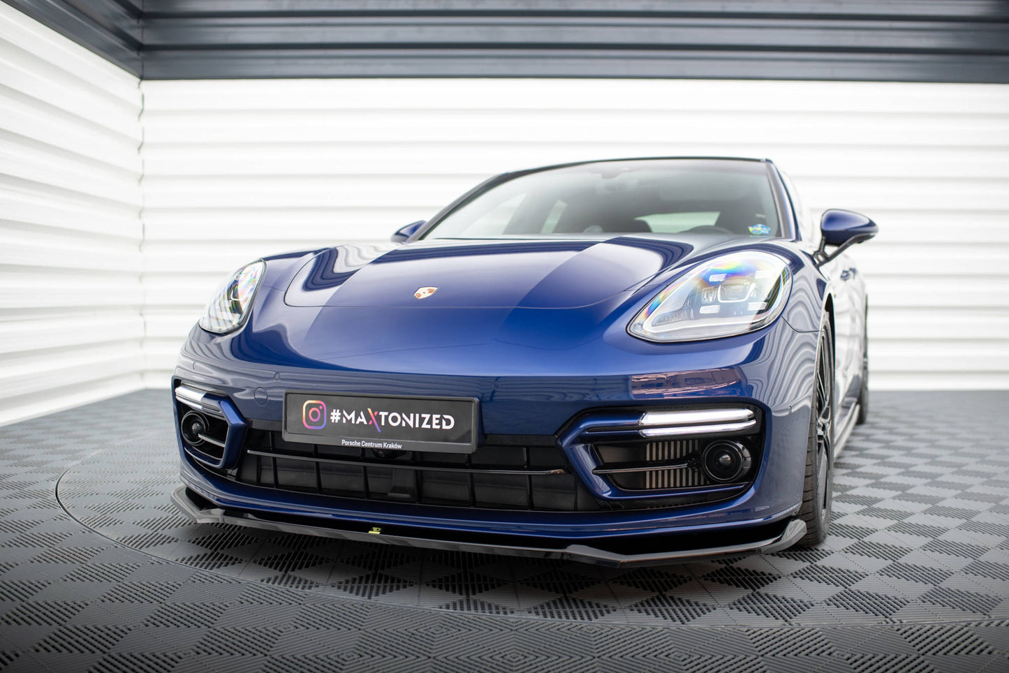Forreste splitter V.1 Porsche Panamera E-Hybrid 971 Facelift