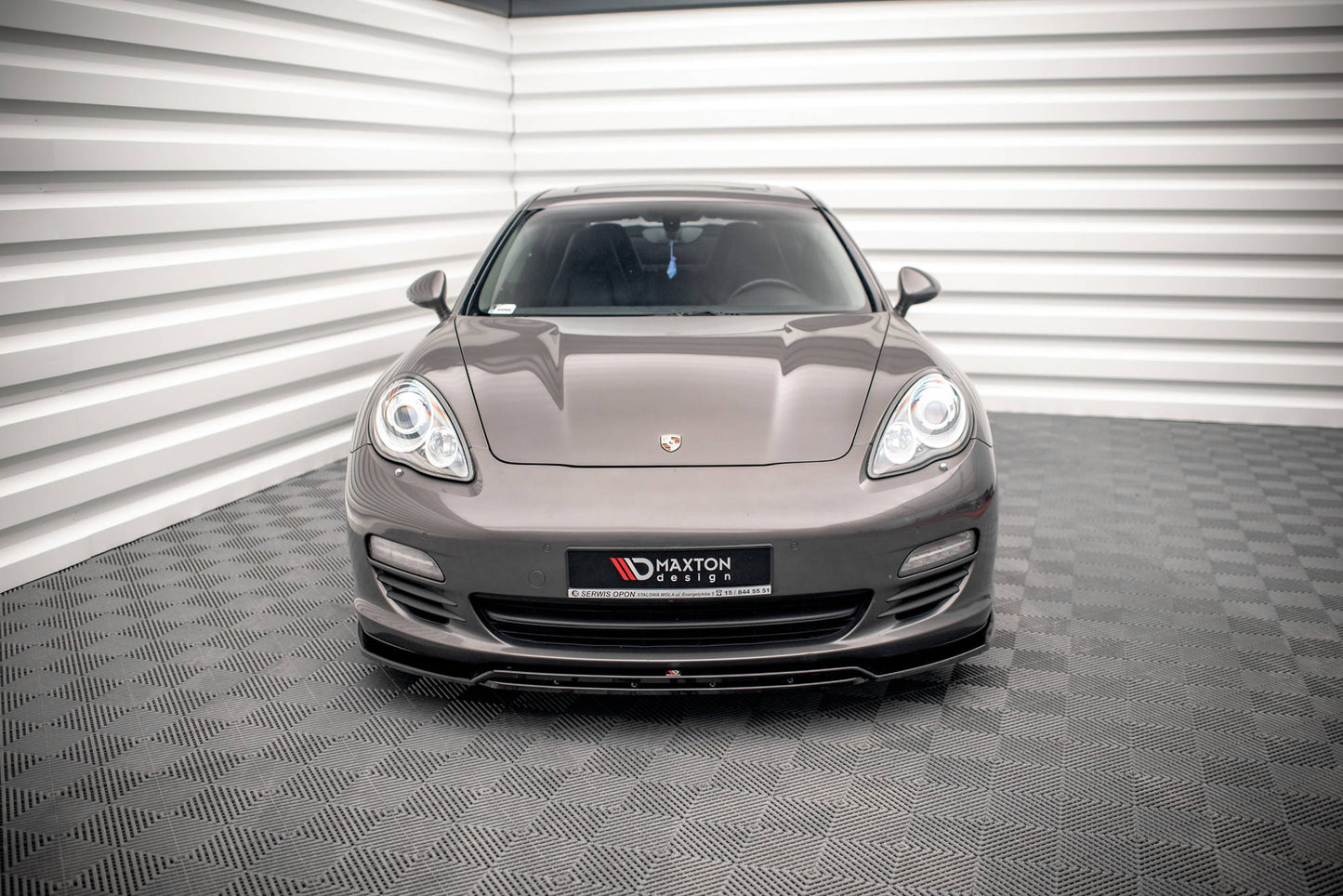 Forreste splitter V.1 Porsche Panamera / Panamera Diesel 970