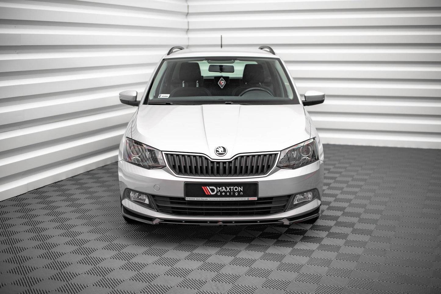 Forreste splitter V.1 Skoda Fabia Mk3