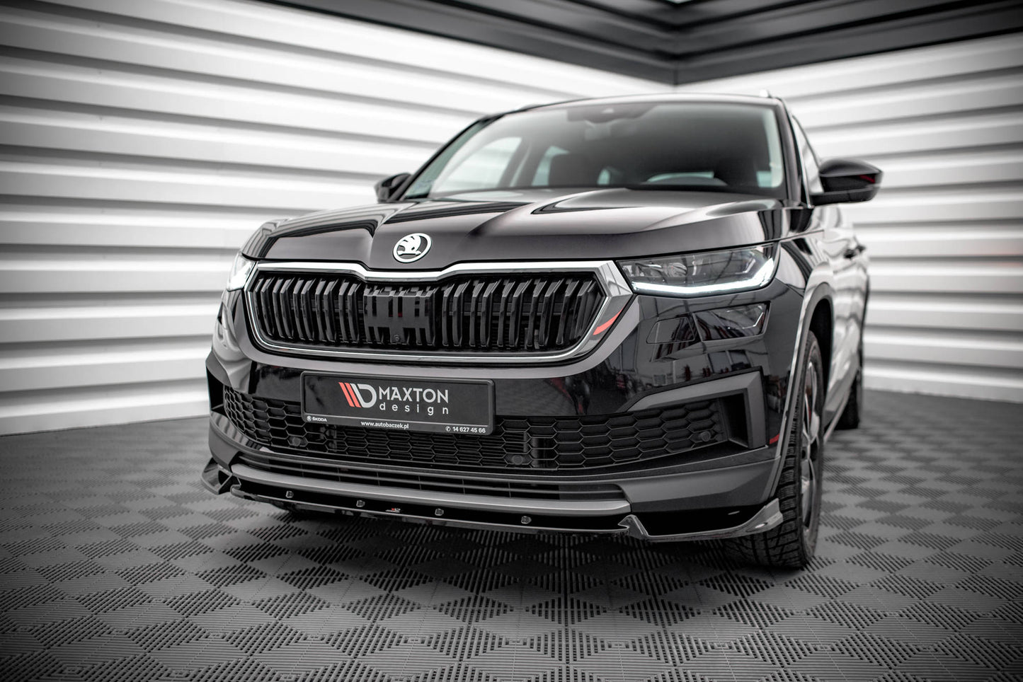 Forreste splitter V.1 Skoda Kodiaq Mk1 Facelift
