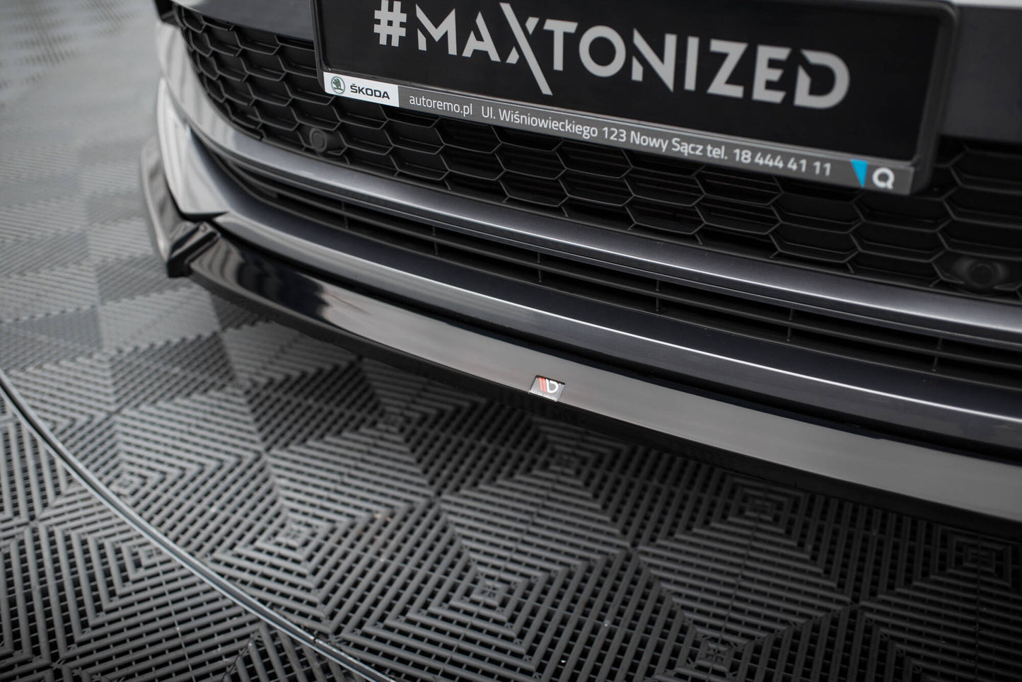 Forreste splitter V.1 Skoda Kodiaq Sportline Mk1 Facelift