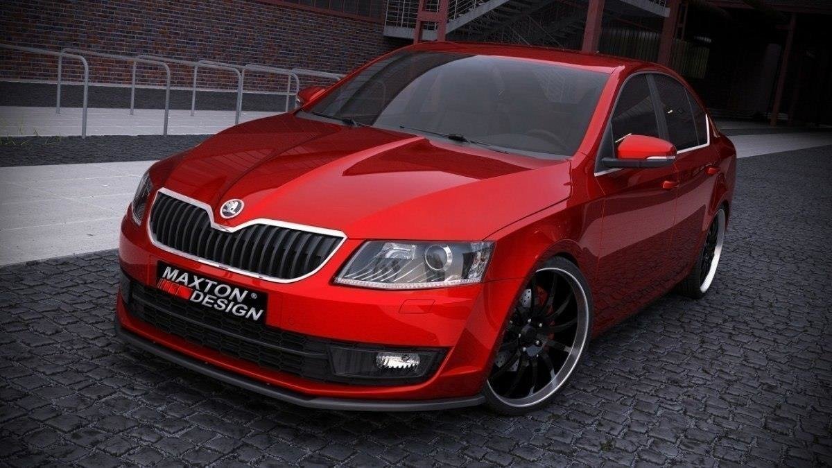 Forreste splitter V.1 Skoda Octavia Mk3